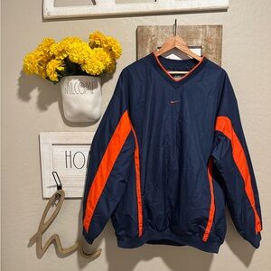 Nike men’s windbreaker pullover jacket with kangaroo pocket